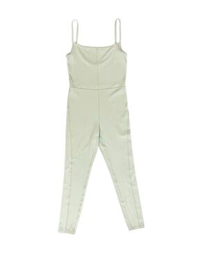 Wilfred Free Women's Divinity Scoop Back One Piece Jumpsuit sz M Light Green